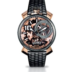 Neymar Jr - Skeleton 48 mm, Rose Gold Plated