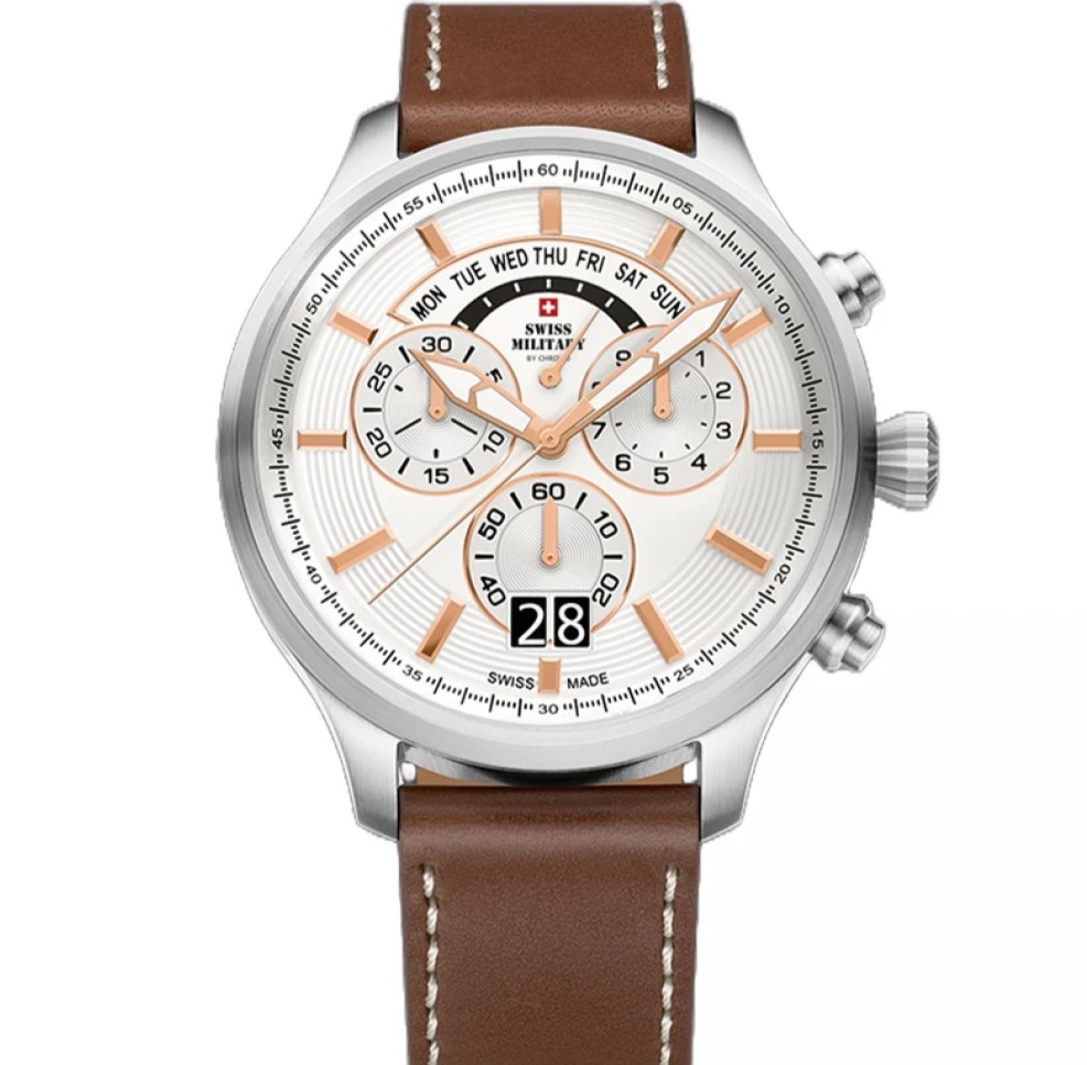 Quartz Analog Watch Chronograph 48mm
