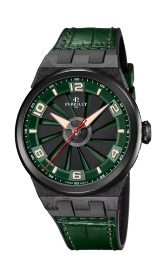 Turbine Carbon Forest Green  44MM