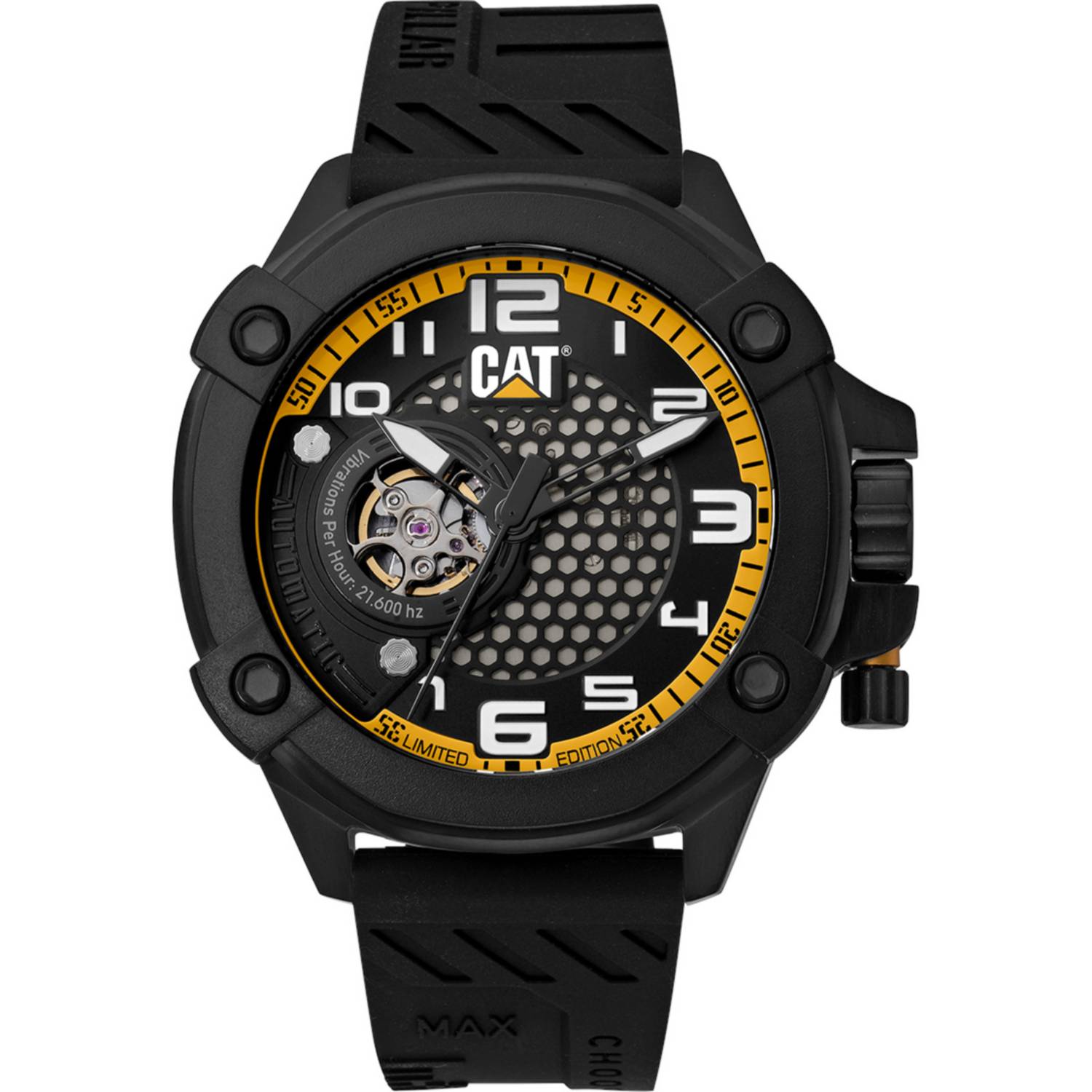 Cat Men's Watch Automatic LIMITED EDITION 48MM