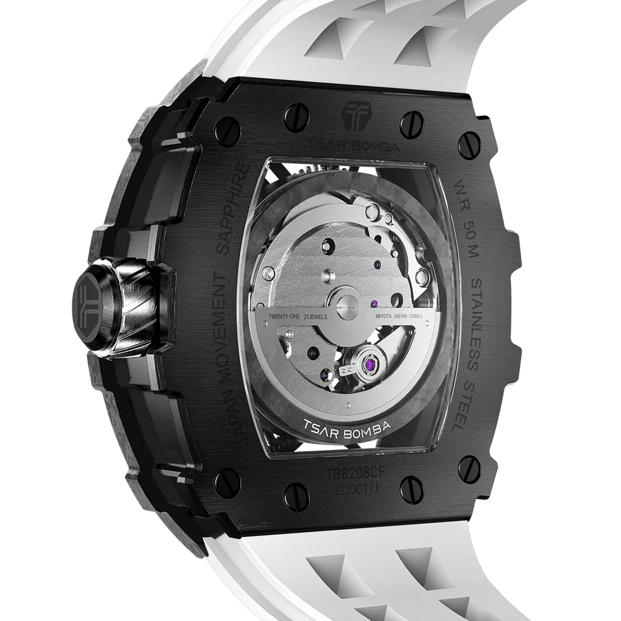 Elemental Series-Carbon Fiber Automatic Watch - Image 4
