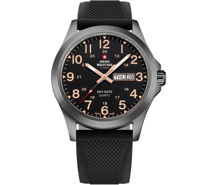 Mens Watch Day-Date Quartz 42mm