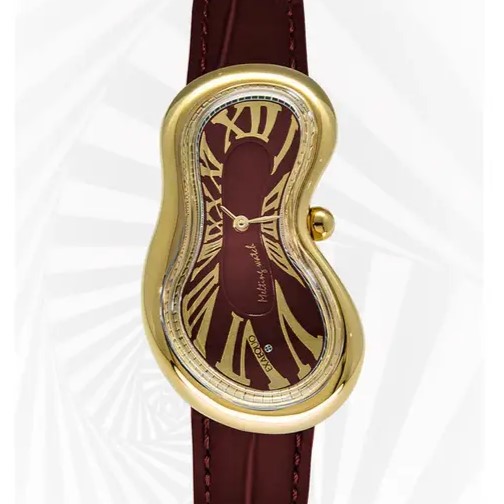 Melting Watch PVDYG SS 316L Italian Burgundy