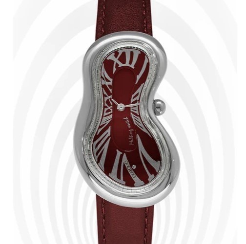 Melting Watch  SS 316L Italian Burgundy