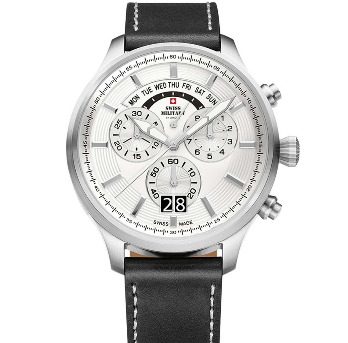 Quartz Analog Watch Chronograph 48mm