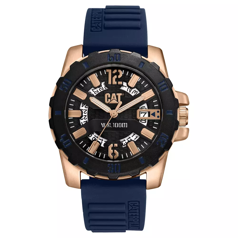 Steel Barricade Blue Rose Gold