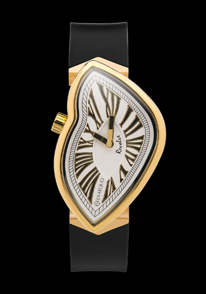 Revolve Melting Watch IP YG SS316L White