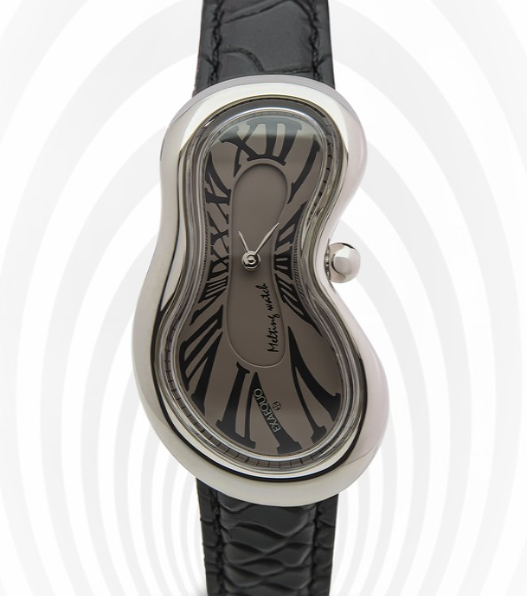 Limited Edition Classic Melting Watch SS 316L Fumé "one of 301"