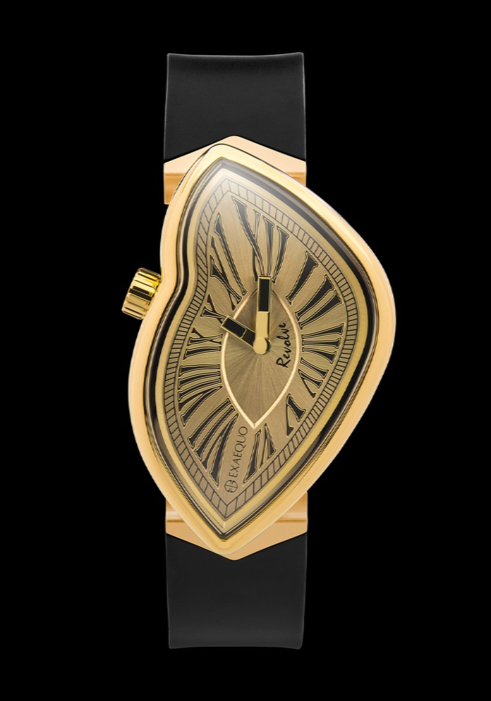 Revolve Melting Watch IP YG SS316L Gold
