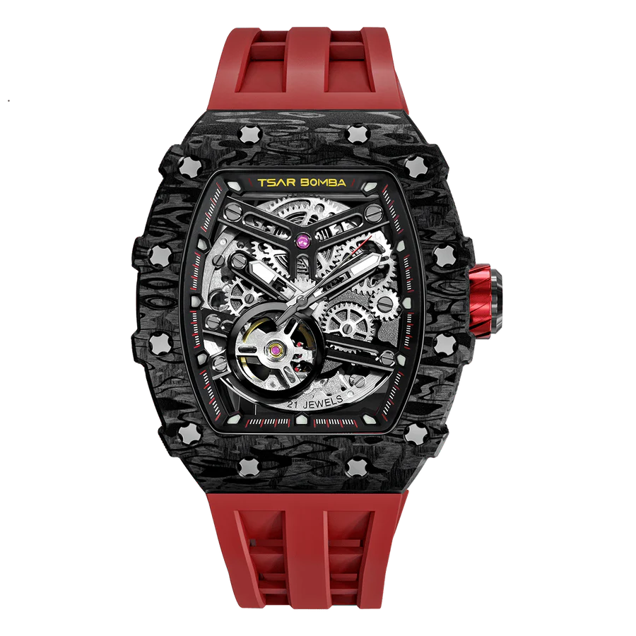 Elemental Series-Carbon Fiber Automatic Watch