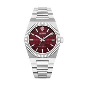 HARMONY – BURGUNDY- STAINLESS 36MM
