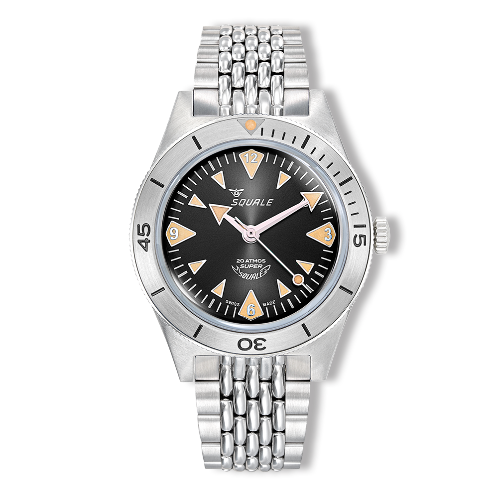 Super-Squale Big Arrows Black Bracelet