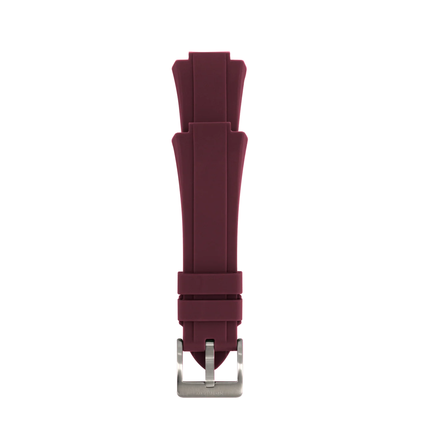 Northgate 40mm Cherry/Burgundy rubber strap